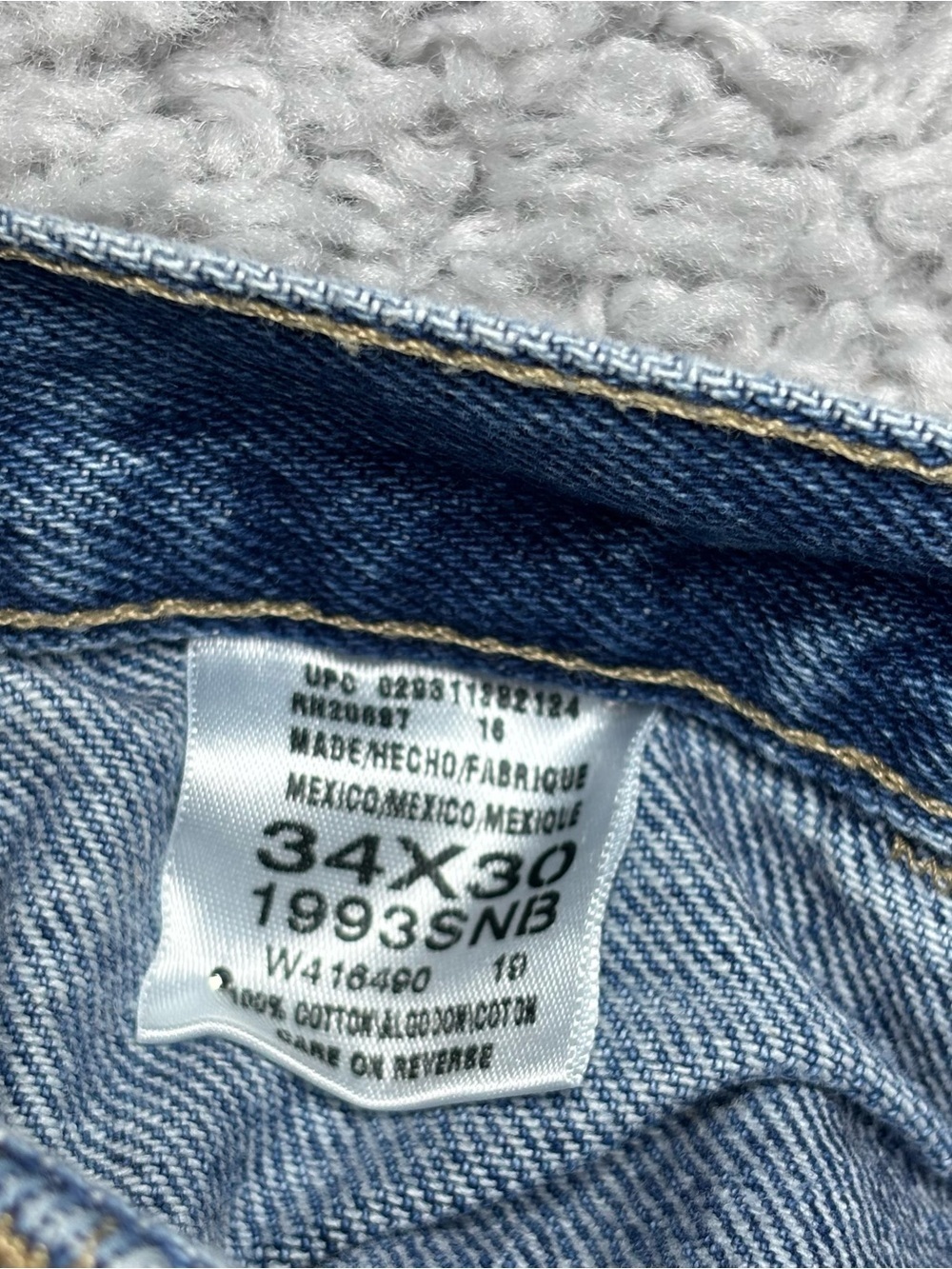 DICKIES Jeans Mens 34 x 30 Carpenter Baggy Wide Leg Utility Durable Work Relaxed - Picture 4 of 8